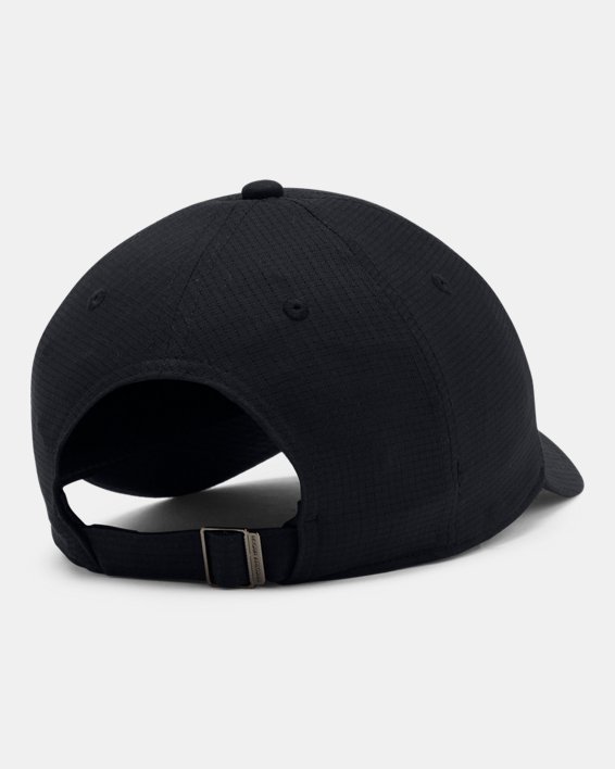 Women's UA ArmourVent Adjustable Cap in Black image number 1